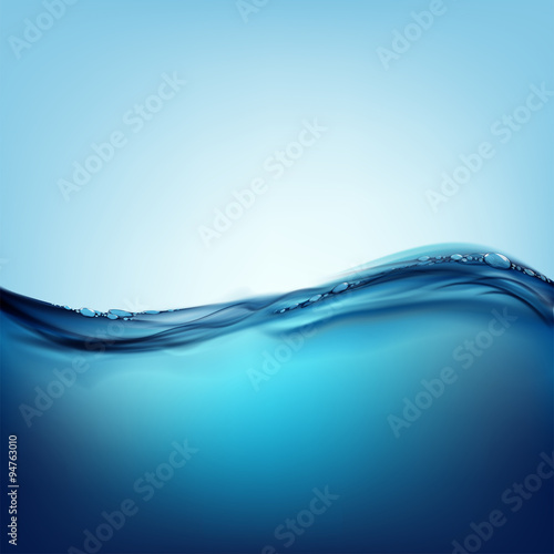 water surface.