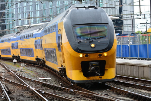 アムステルダム中央駅の列車