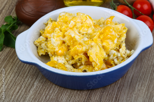 Scrambled eggs