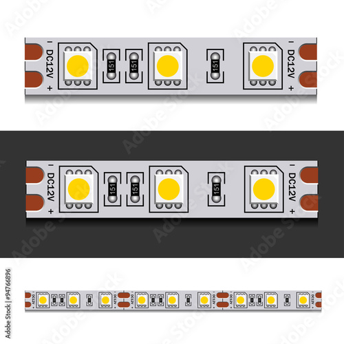 vector LED light strip seamless