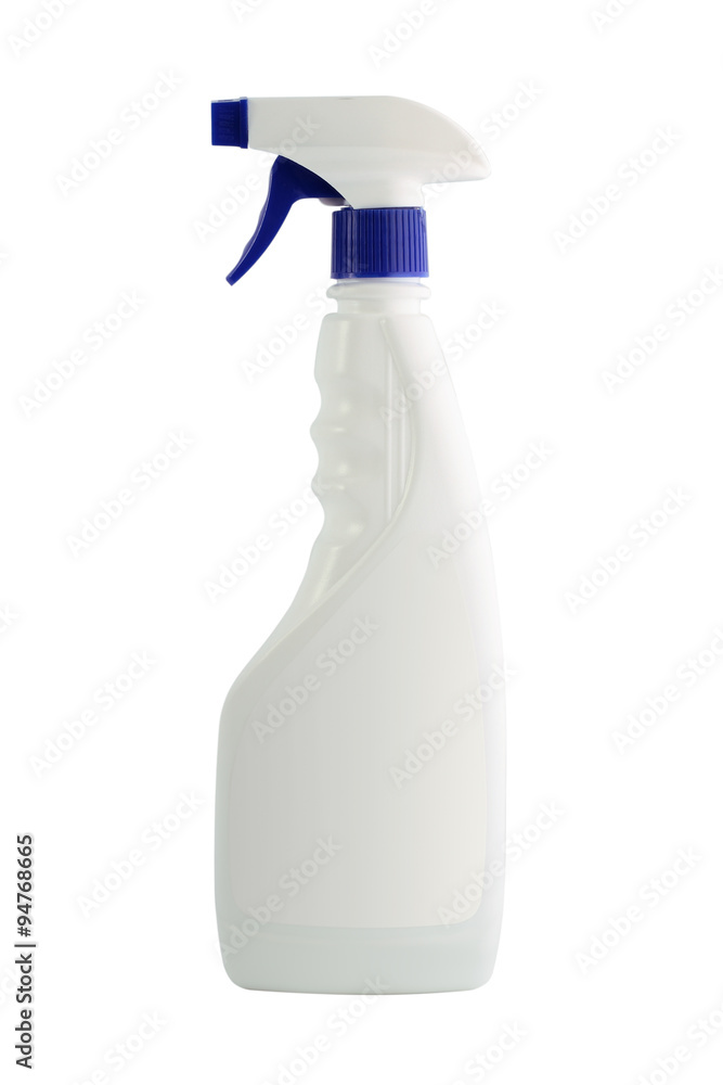 Bottle for detergent. Isolated sprayer Bottle for detergent. Isolated sprayer