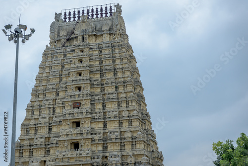 Ekambareshwar temple (8th century) Kanchipuram, Tamil Nadu, India, Asia