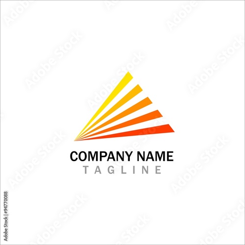 triangle vector logo icon