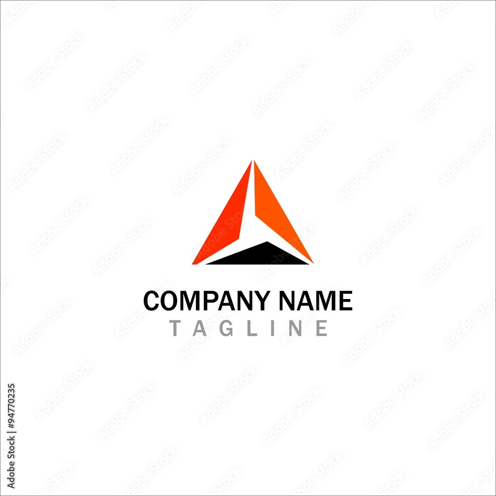 triangle vector logo icon triangle vector logo icon
