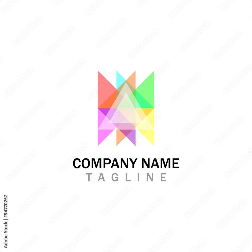 triangle vector logo icon triangle vector logo icon