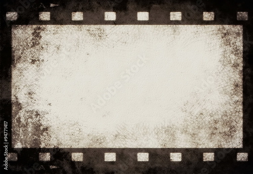 grunge film strip background photo