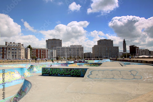 Porte de l'océan au Havre.