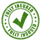 Fully insured rubber vector stamp