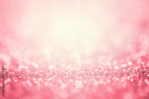 Abstract pink light for romance background