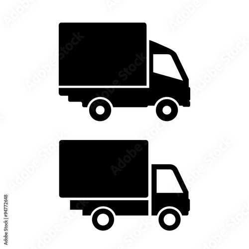 Truck van icon