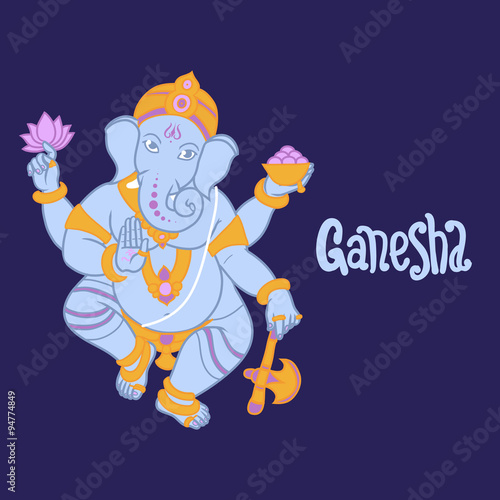 Hindu god Ganesha © Nata Savina