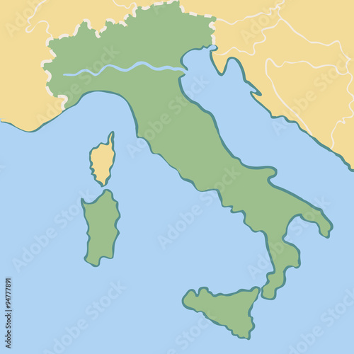 map of italy