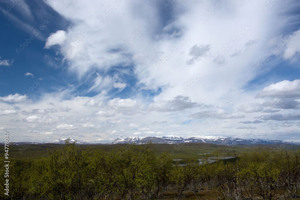 Weites Land in Norwegen