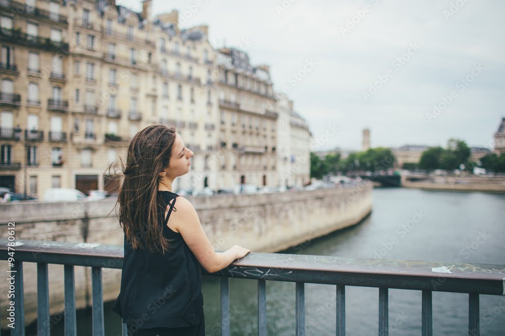 beautiful girl in Paris