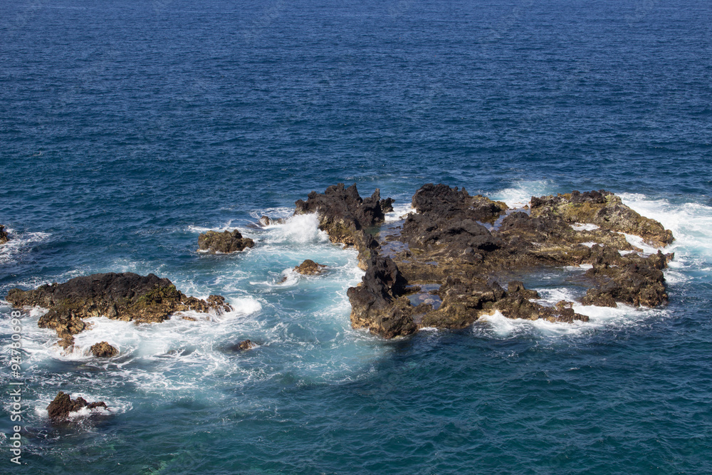 Sea Cliff in Los Cancajos (La Palma, Canary Islands) Sea Cliff in Los Cancajos (La Palma, Canary Islands)