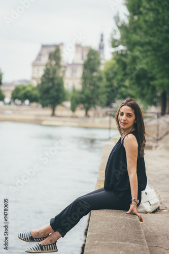 beautiful girl in Paris