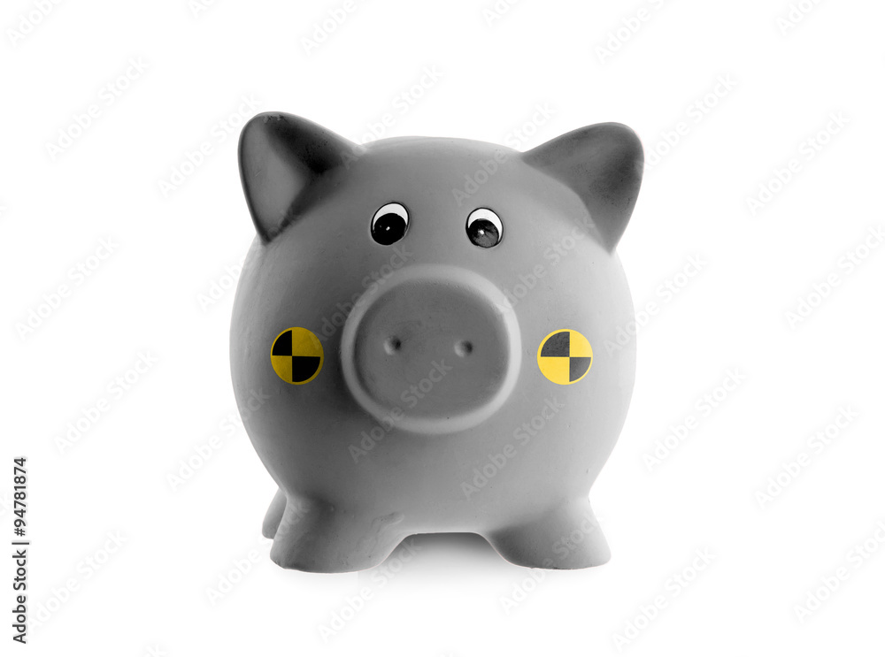 Ceramic piggy bank (crash test dummy) Ceramic piggy bank (crash test dummy)