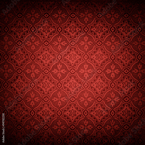 red wallpaper pattern may used as background.