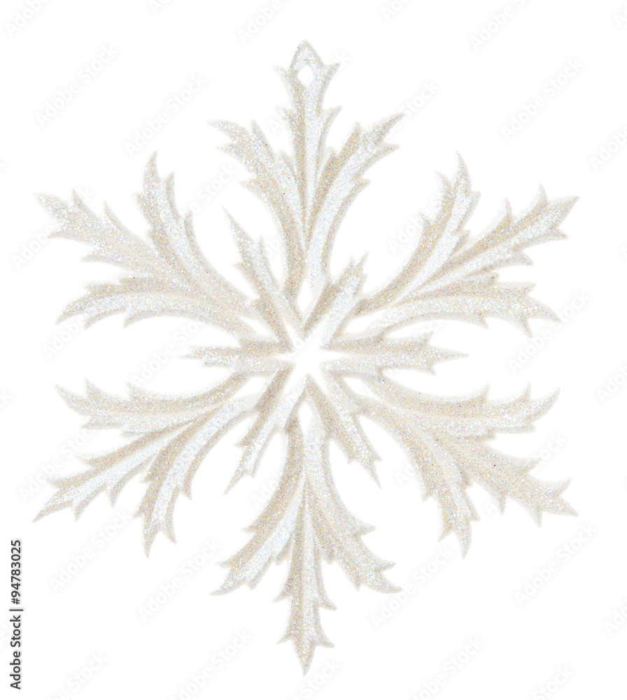 White snowflake White snowflake