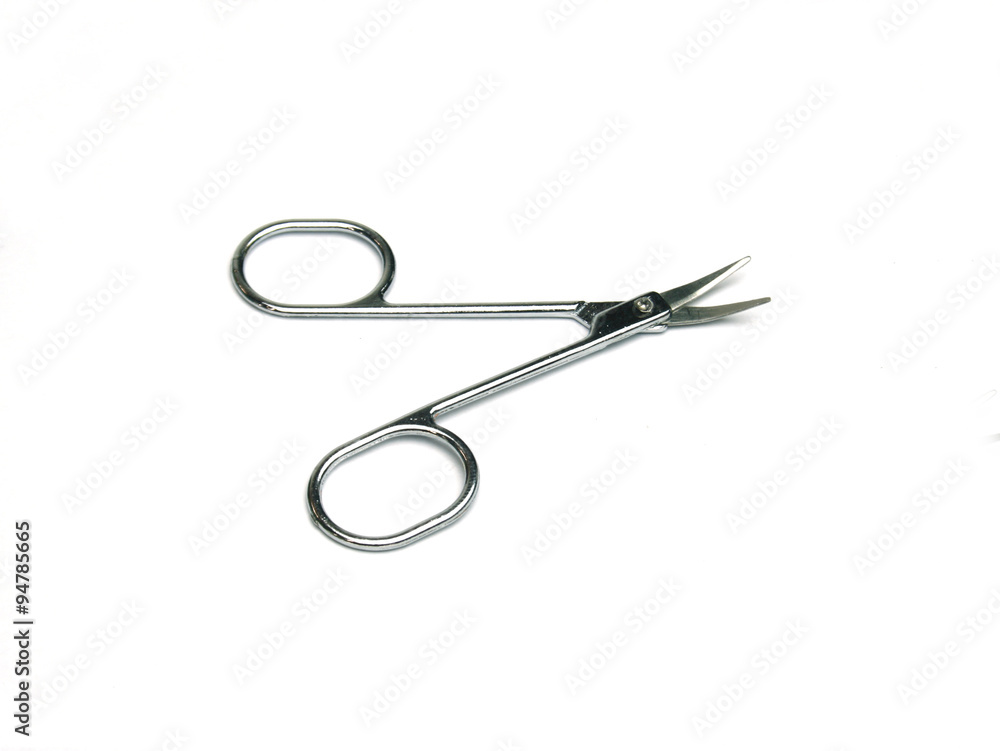 stainless scissors isolated on white stainless scissors isolated on white