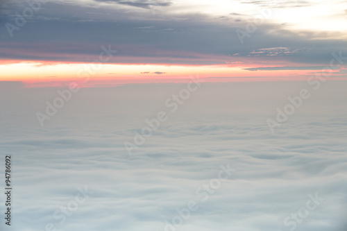 Hochnebel im Rheintal