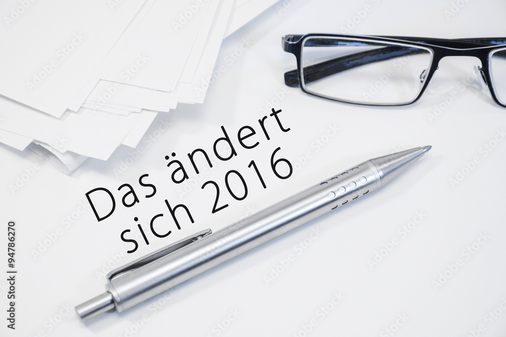 Fototapeta premium Das ändert sich