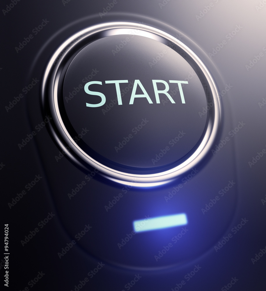 button with text start button with text start