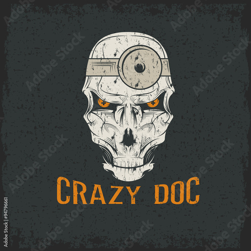 crazy doctor skull
