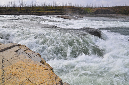 Rapid Oron on the Putorana plateau. photo