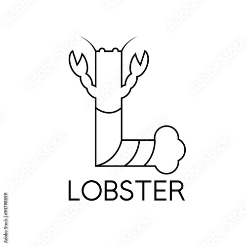lobster monogram