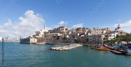 Wallpaper Mural View of the old port of Jaffa  Torontodigital.ca