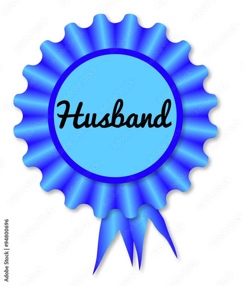 New Husband Rosette New Husband Rosette