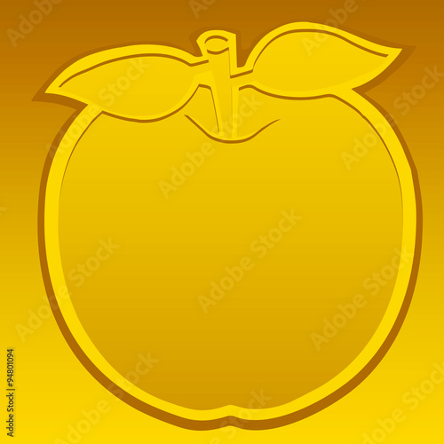 Gold apple