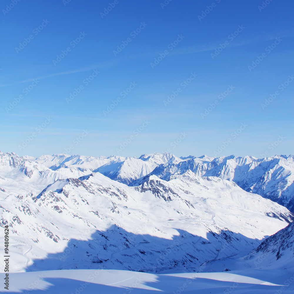 Obraz premium Mountain range