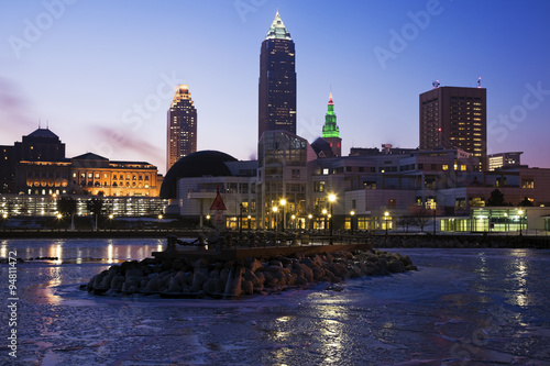 Winter morning in Cleveland