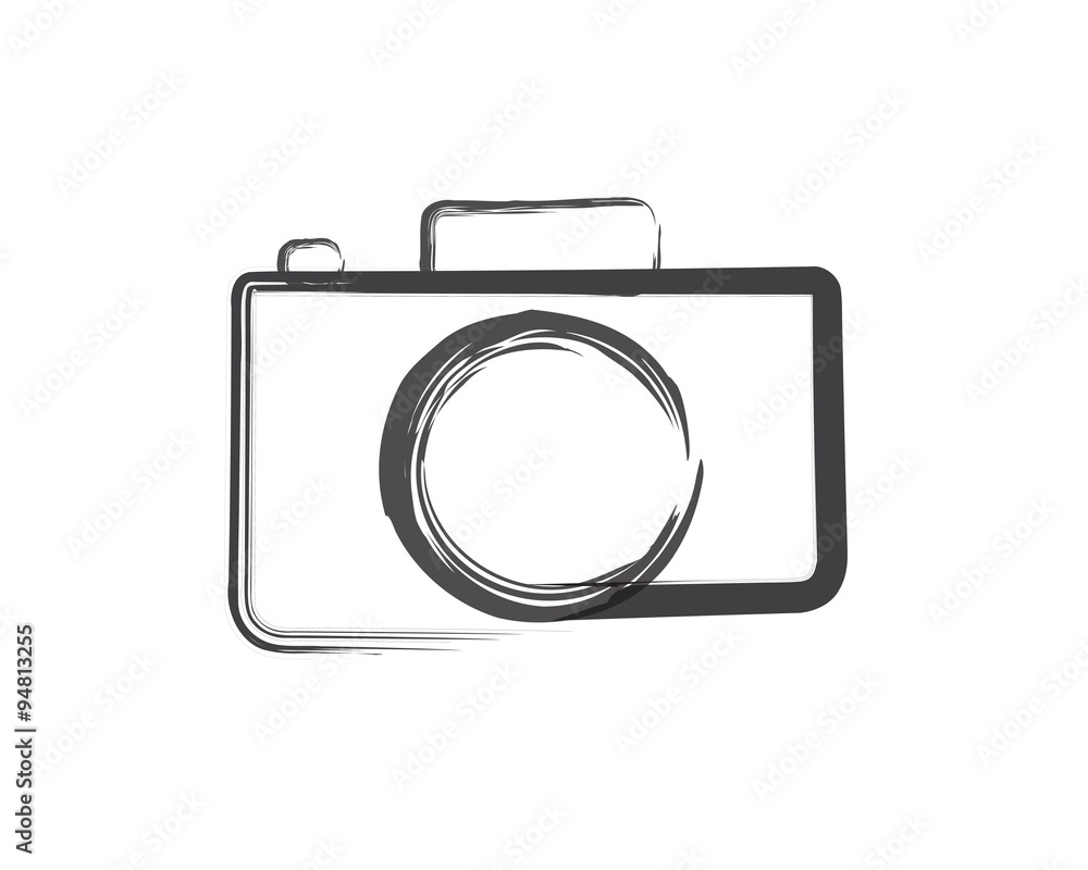 Camera Silhouette, And Camera Logo Stock Vector | Adobe Stock