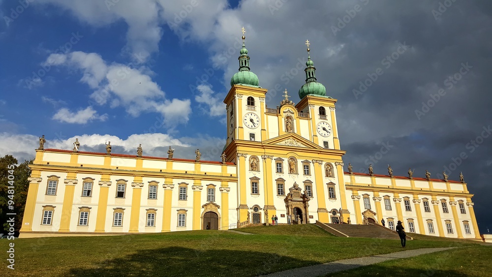 The Holy Hill near Olomouc, place of pilgrimage  - Czech Republic.