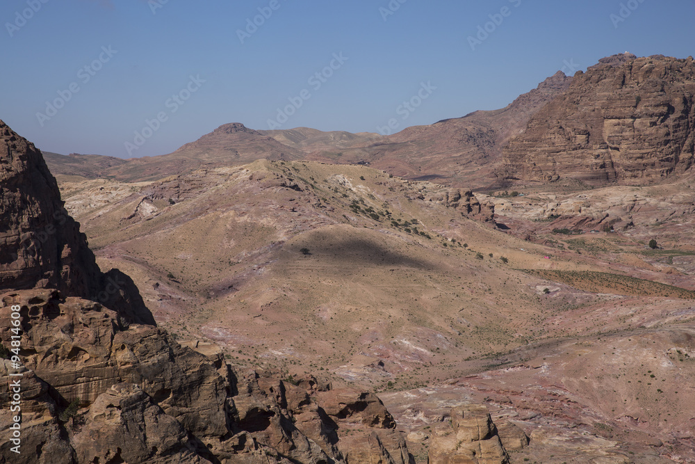 Landscape around Petra