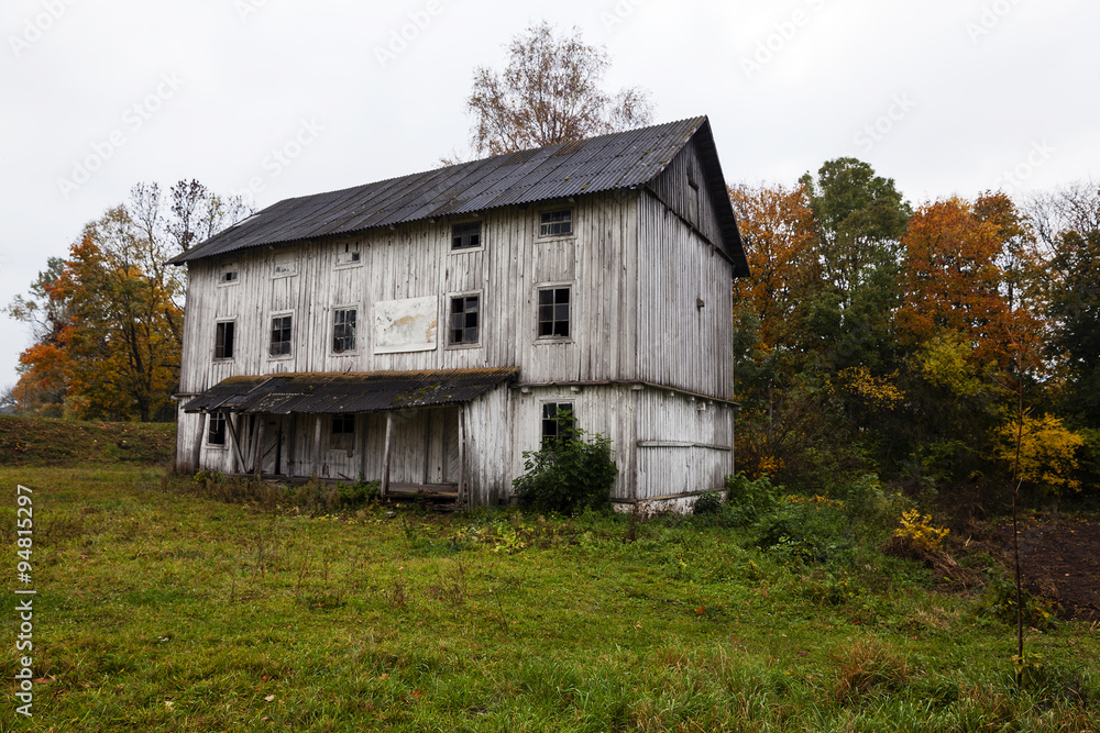 Abandoned Mill . Belarus Abandoned Mill . Belarus