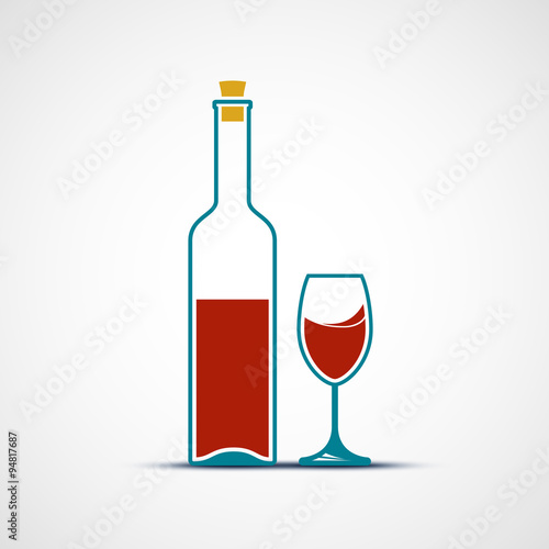 glass of wine