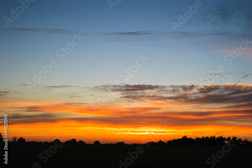 Beautiful Missouri Sunset