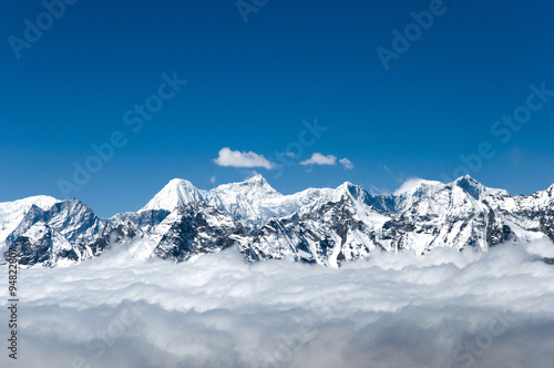 View from Cho La Pass - Nepal