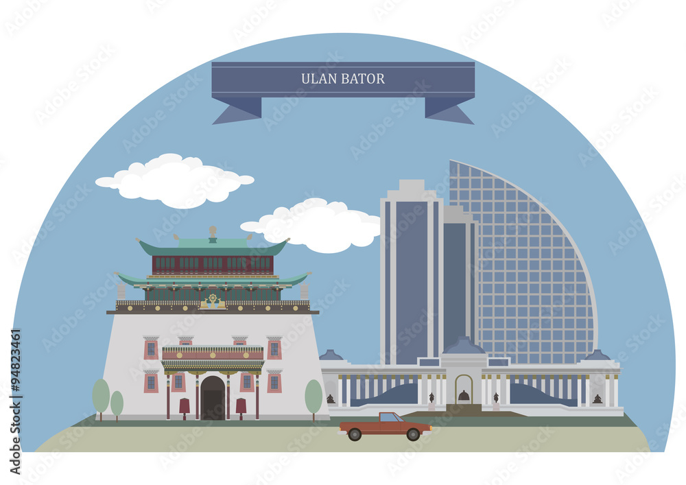 Fototapeta premium Ulan Bator, Mongolia