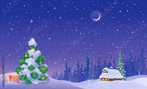 Winter scenery
