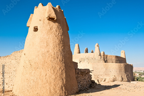 Fotografia Saudi Arabia,Domat Al-Jadal, Al Jauf province, the Qasr Marid fortress (Nabatean