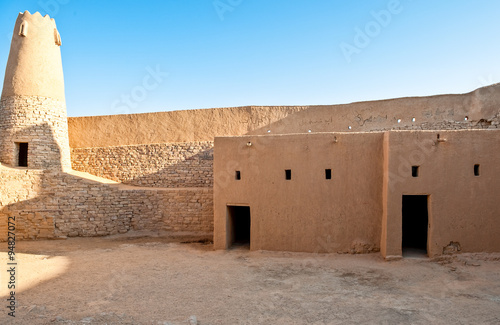 Saudi Arabia,Domat Al-Jadal, Al Jauf province, the old city adiacent to the f...