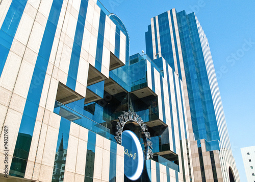 Saudi Arabia,Jeddah, modern architectures of the city center