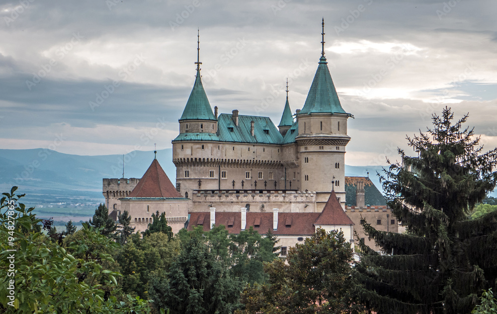 Fototapeta premium Bojnice castle, Slovakia