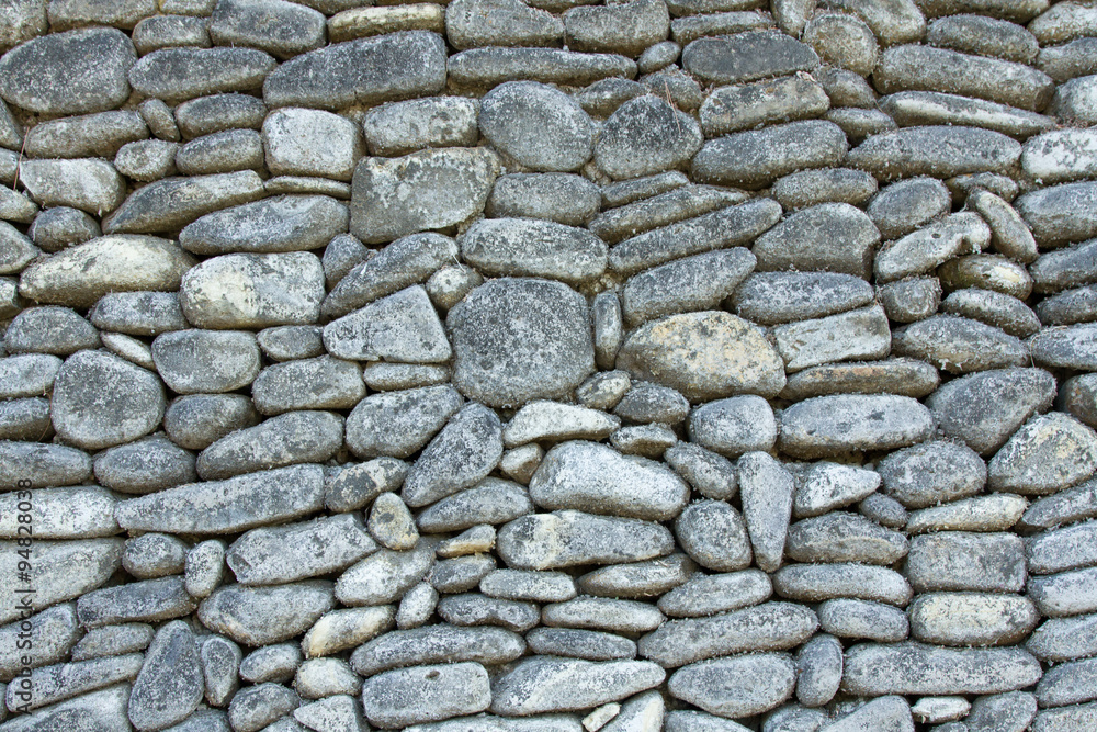 Gray stones on background