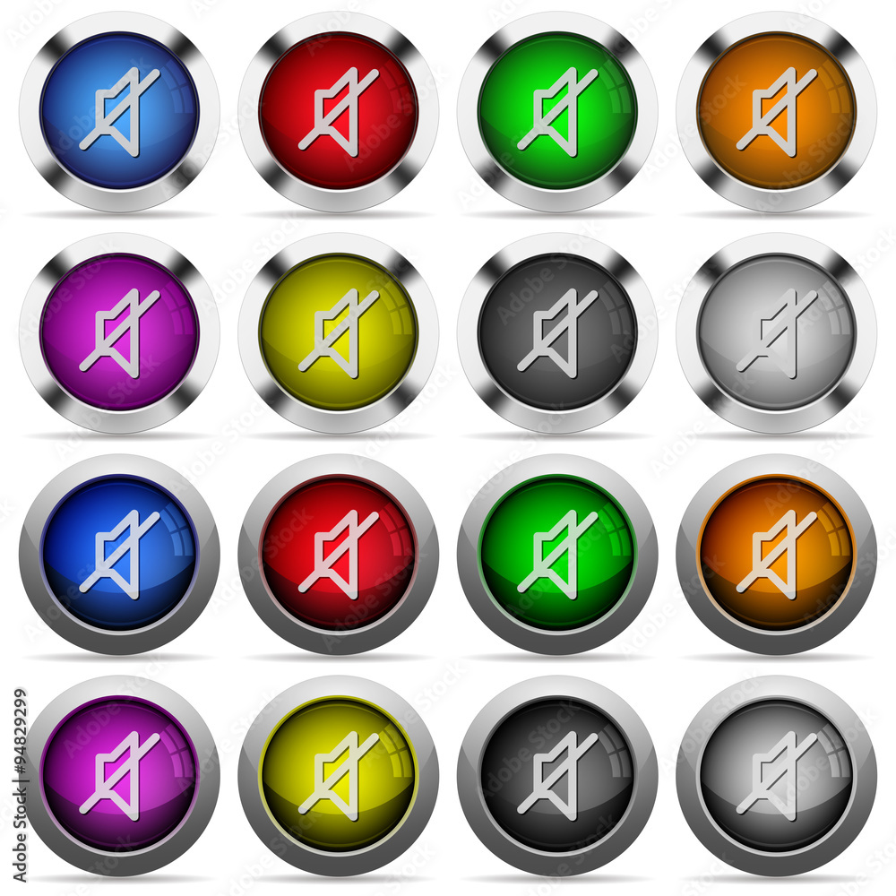 Mute button set Mute button set